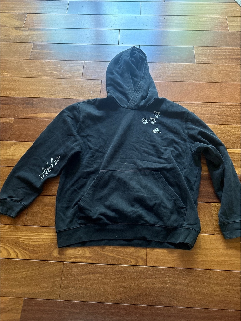 Embroidered Adidas Hoodie
